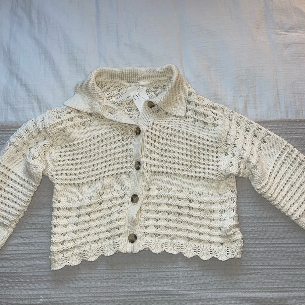 H&M Crochet Sweater